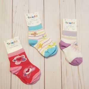 Trimfit 3 sock bundle for girls